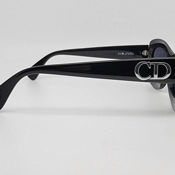 Christian Dior 2974 90 Gloss Black Frame Black Lens Sunglasses w/ Case Austria main image 10